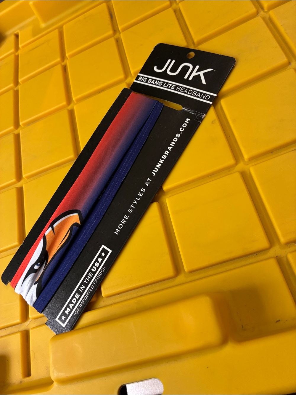 JUNK Big Bang Lite Headband - Blue & Red